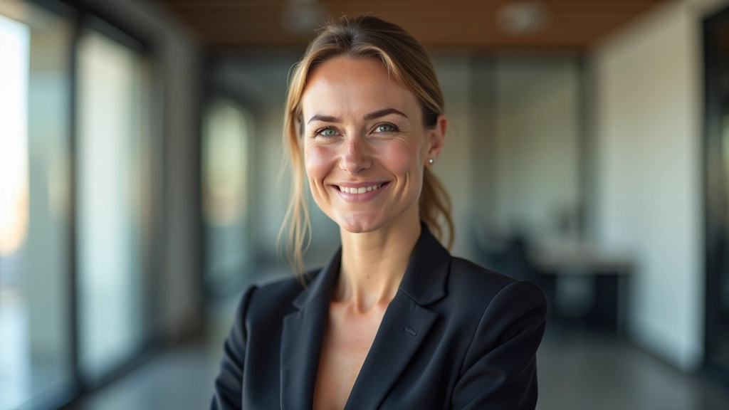 Profissional em transição de carreira, planejamento estratégico em ambiente moderno